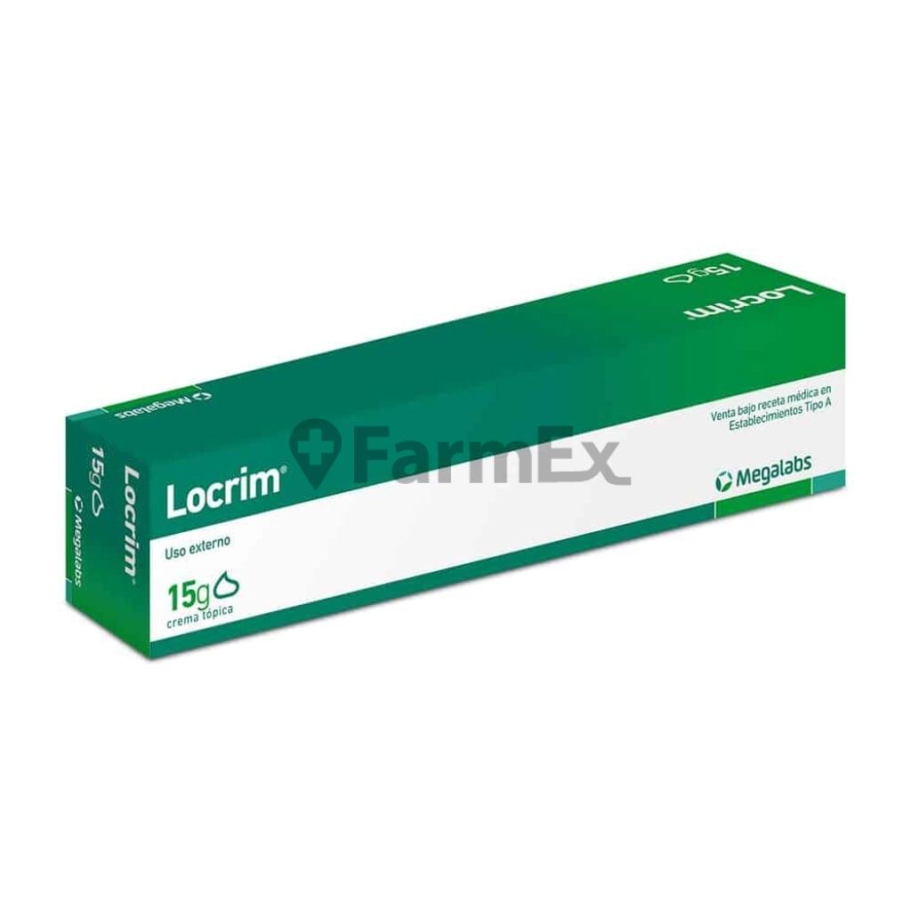 Locrim Crema Betametasona 64 mg / Clotrimazol 1 g x 15 g