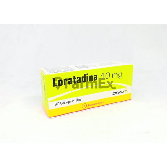 Loratadina 10 mg x 30 comprimidos OPKO 