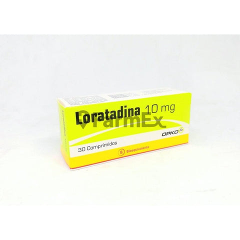 Loratadina 10 mg x 30 comprimidos "Ley Cenabast"