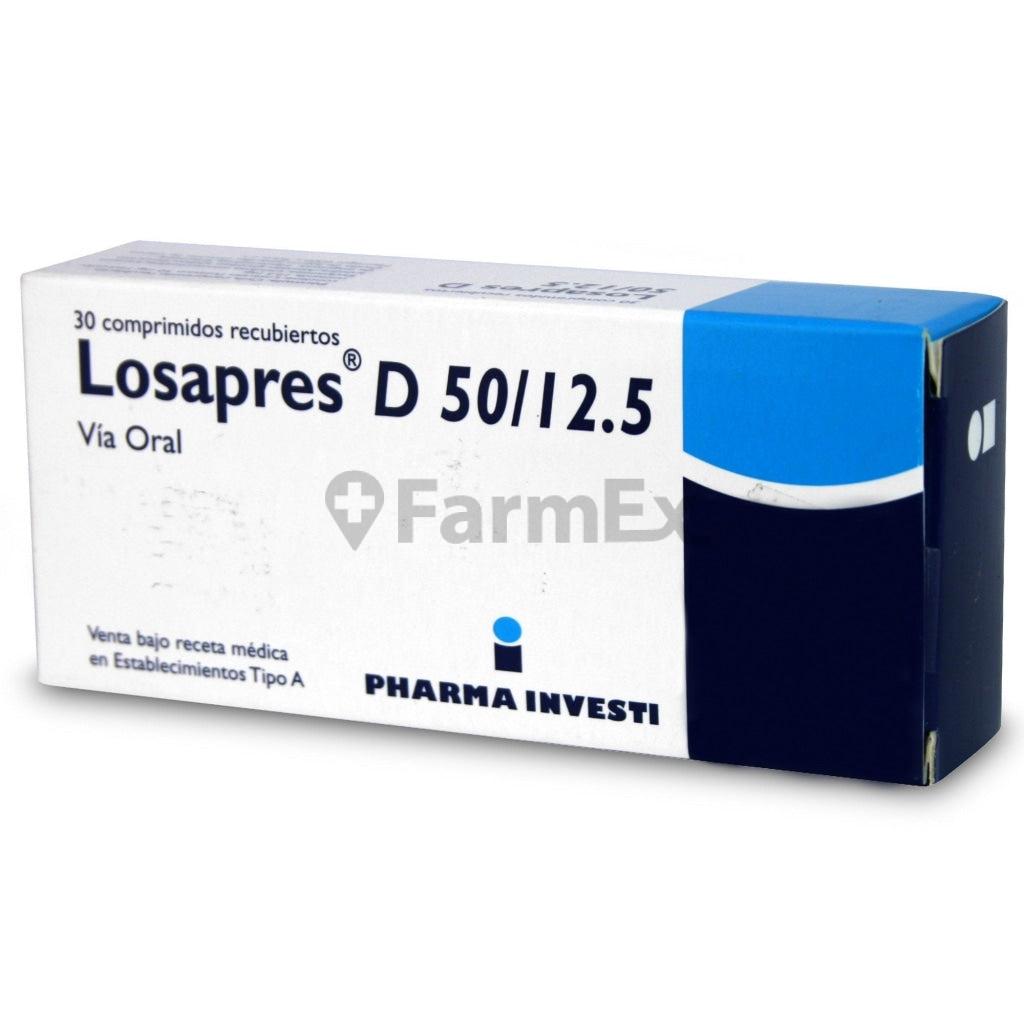 Losapres-D 50 / 12,5 mg x 30 comprimidos