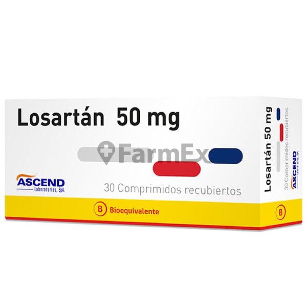 Losartan Potásico 50 mg x 30 Comprimidos