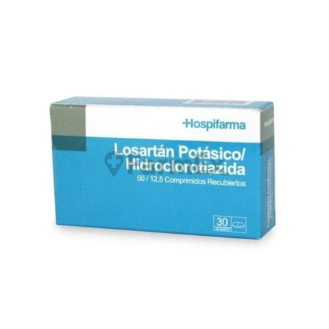 Losartan Potásico + Hidroclorotiazida 50 mg / 12.5 mg x 30 comprimidos