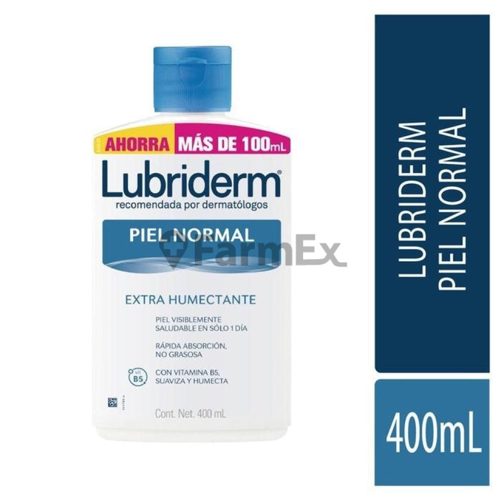 Lubriderm crema hidratante "Piel normal" x 400 mL johnson y johnson 