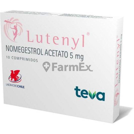 Lutenyl 5 mg x 10 comp Teva 