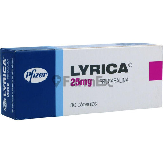 Lyrica 25 mg x 14 cápsulas PFIZER 