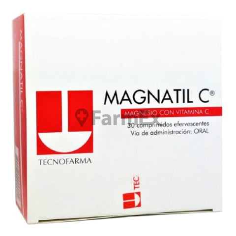 Magnatil C Calcio x 30 comprimidos efervescentes