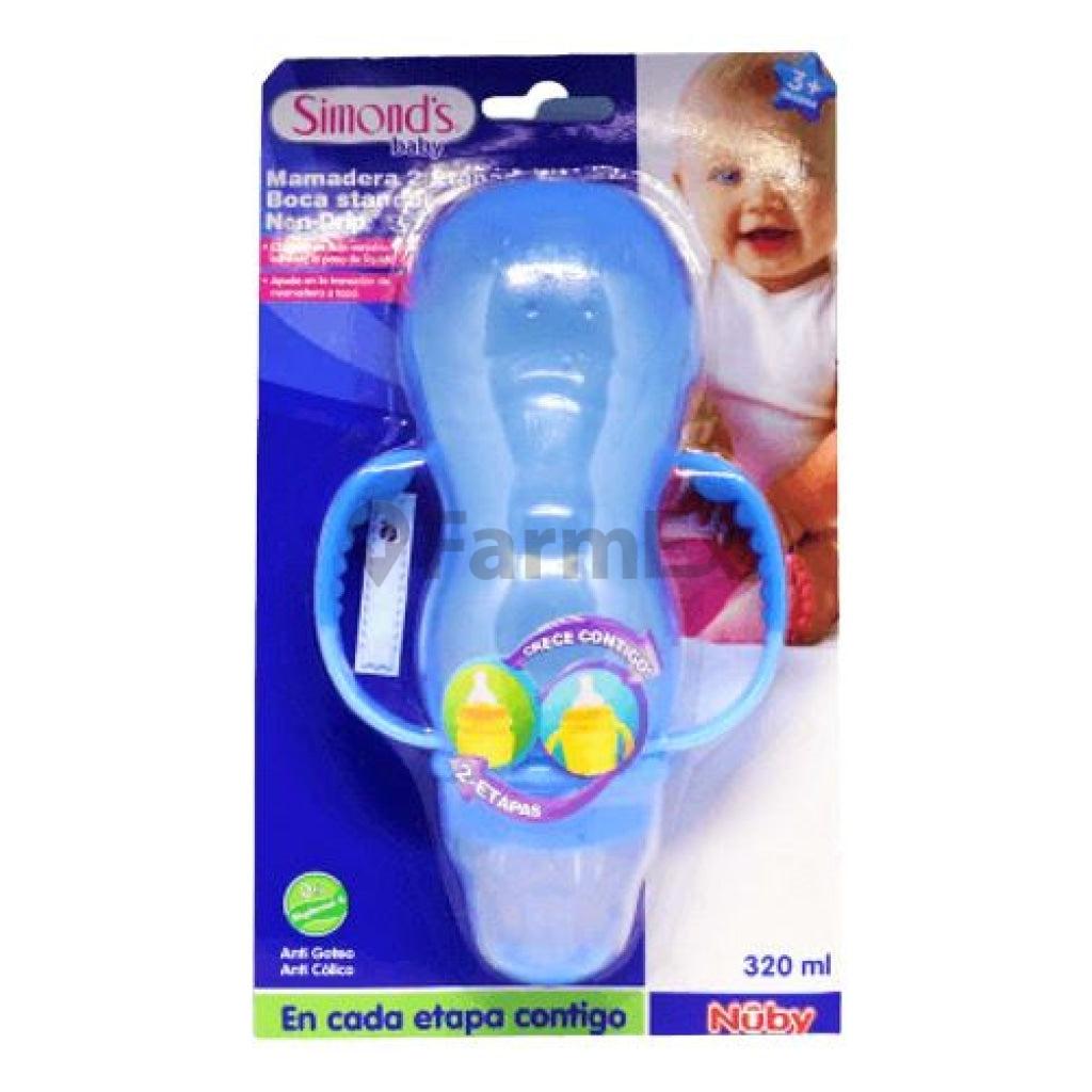 Mamadera Anatómica 2 Etapa x 320 ml Simonds 