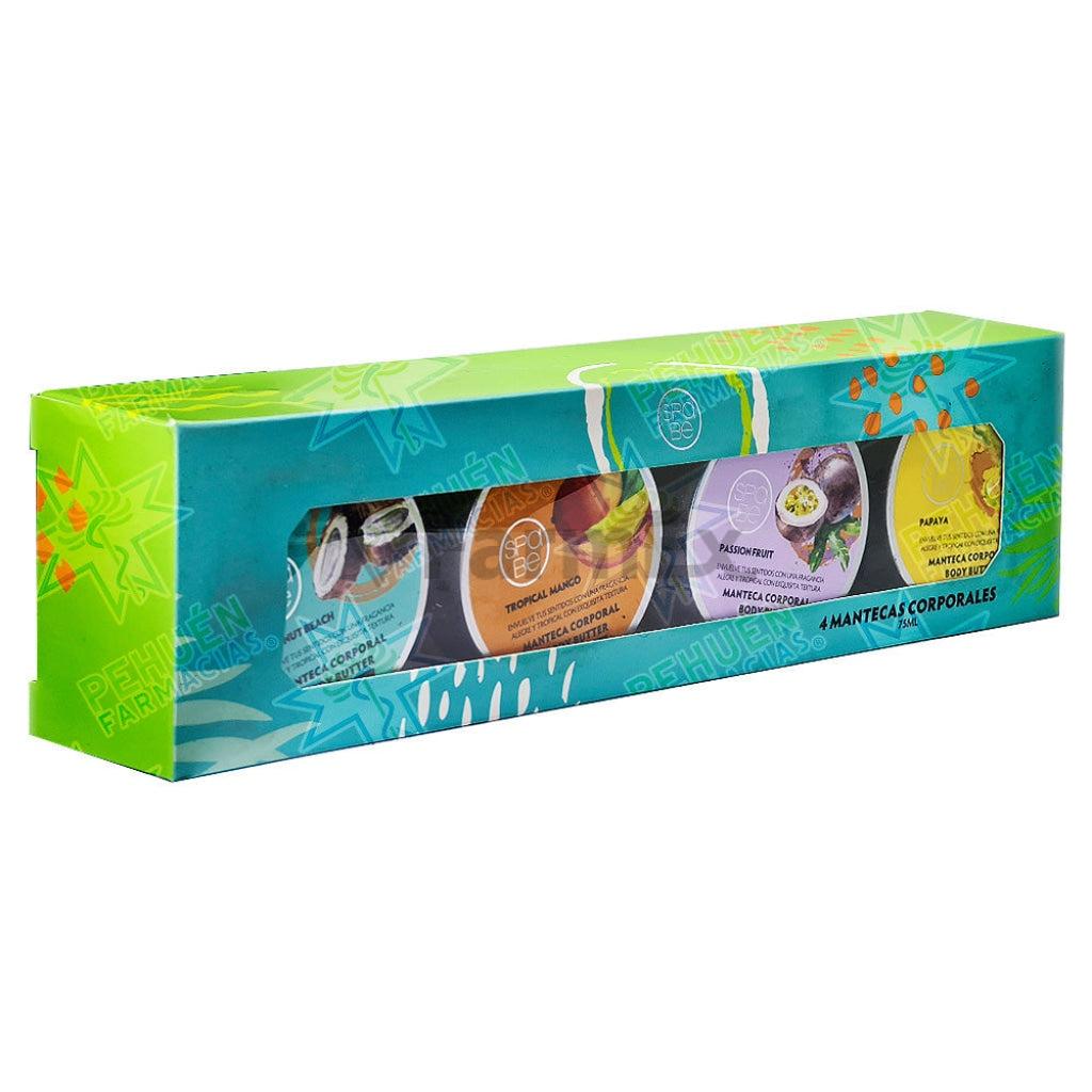 Mantecas corporales 4 unidades x 75 mL
