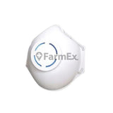Mascarilla HN95 Plastica con Sujecion Color Blanco x 1 unidad