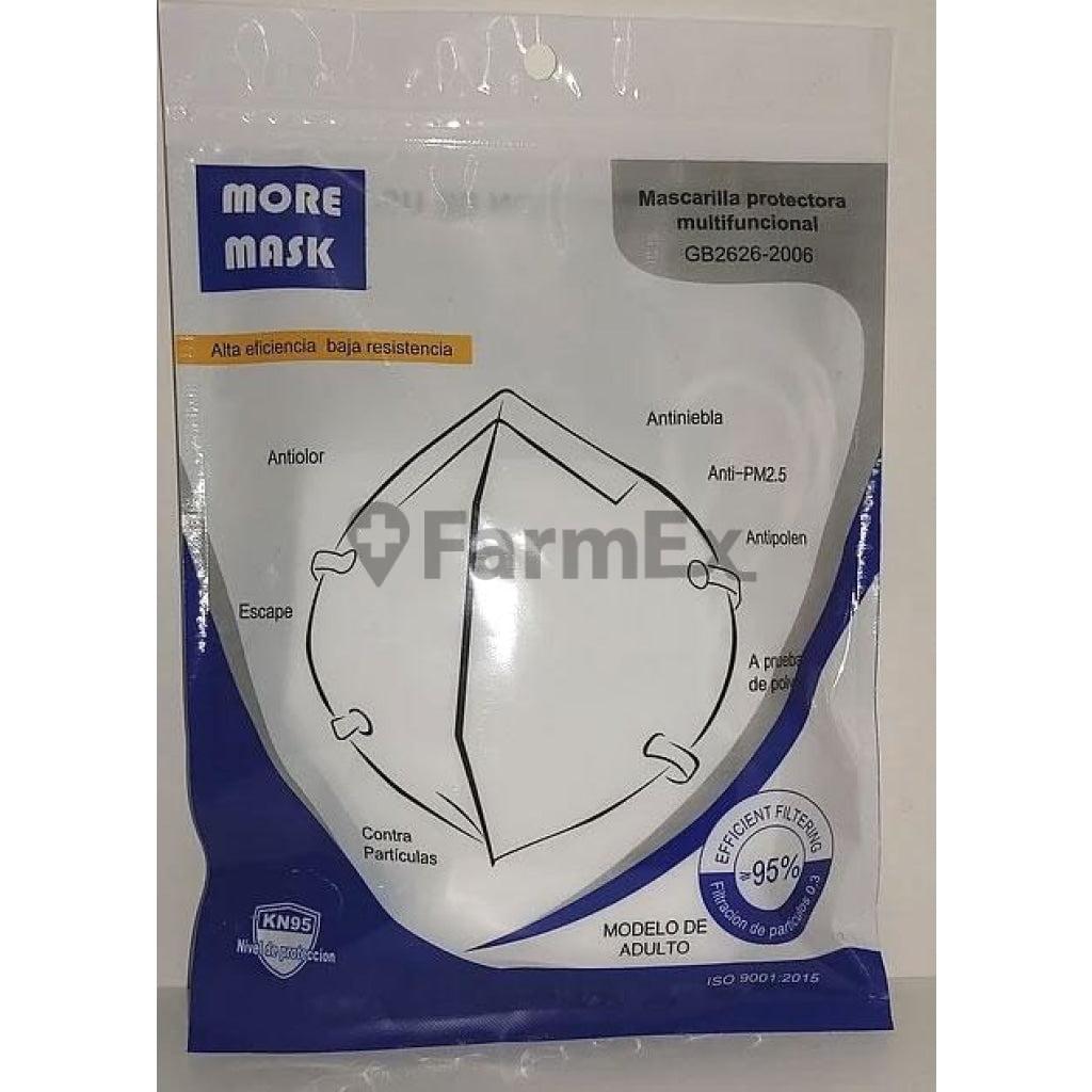 Mascarilla KN-95 x 5 unid. (Oficial contra Coronavirus) More Mask 