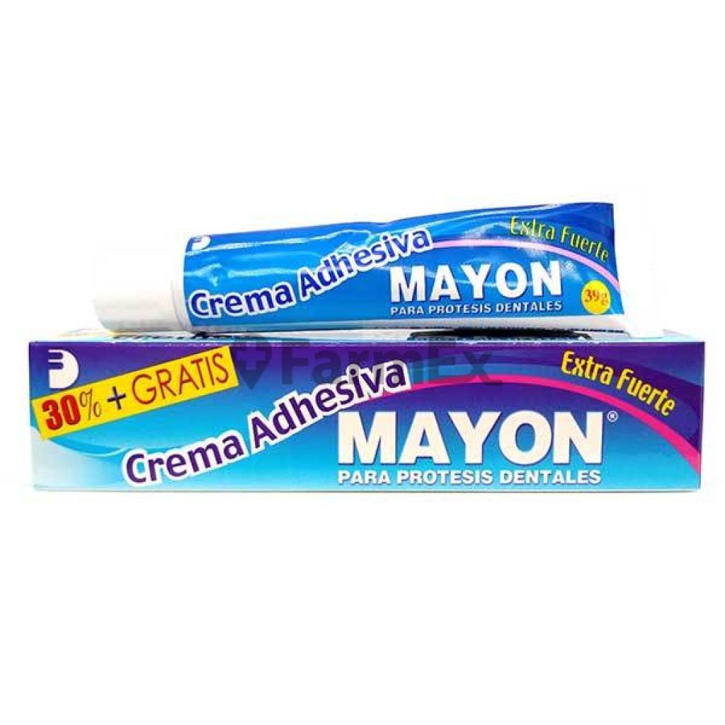 Mayon Crema Adhesiva Extra Fuerte x 30 g (Farmodental) FAMODENTAL 