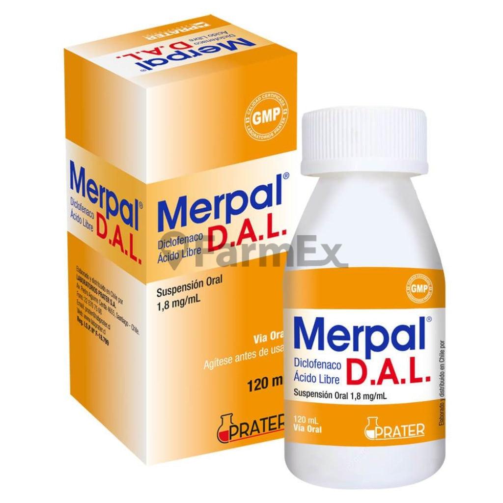 Merpal D.A.L180 mg / mL x 120 mL Suspensión Oral