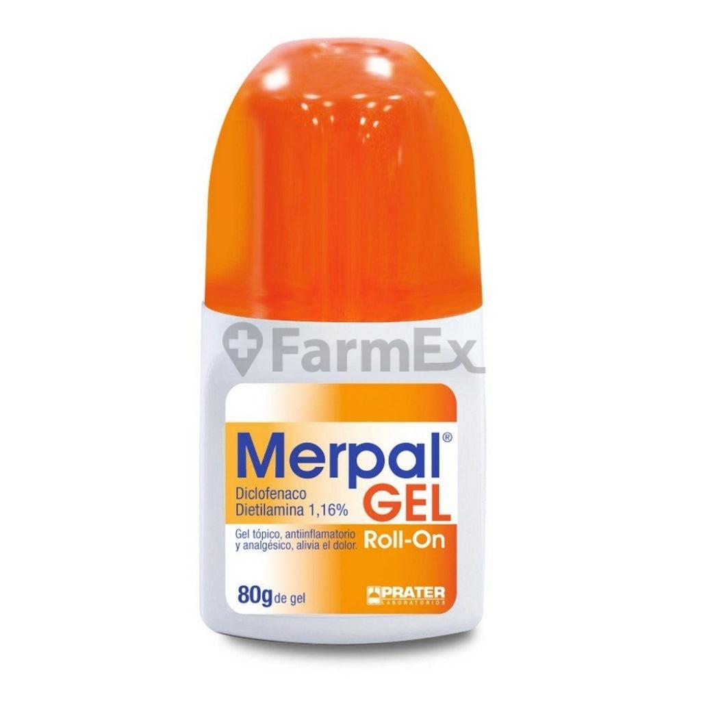 Merpal Gel Roll-On 1.16% x 80 g PRATER 