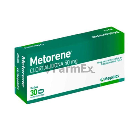 Metorene 50 mg x 30 comprimidos
