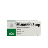 Microser 16 mg x 30 comprimidos
