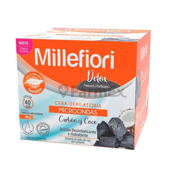 Millefiori cera depilatoria "detox" x 180g Godrej 
