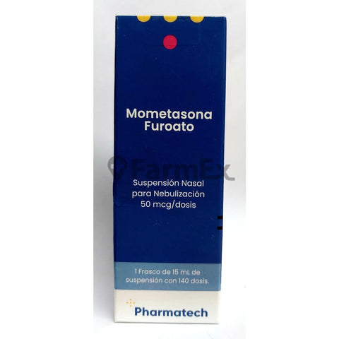 Mometasona Furoato suspensión nasal 50 mcg / dosis