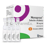Monoprost Solución Oftálmica 50 mcg / mL x 30 unidosis