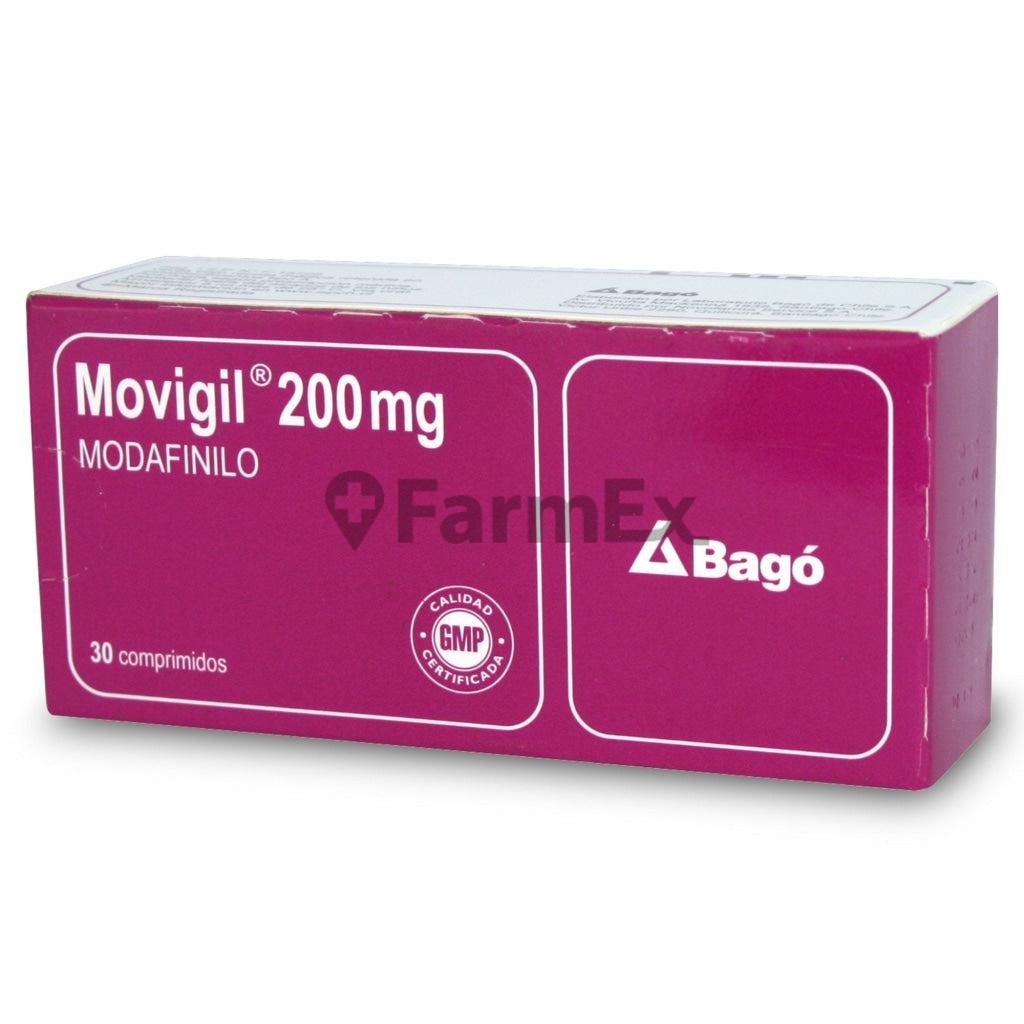 Movigil 200 mg x 30 comprimidos BAGO 