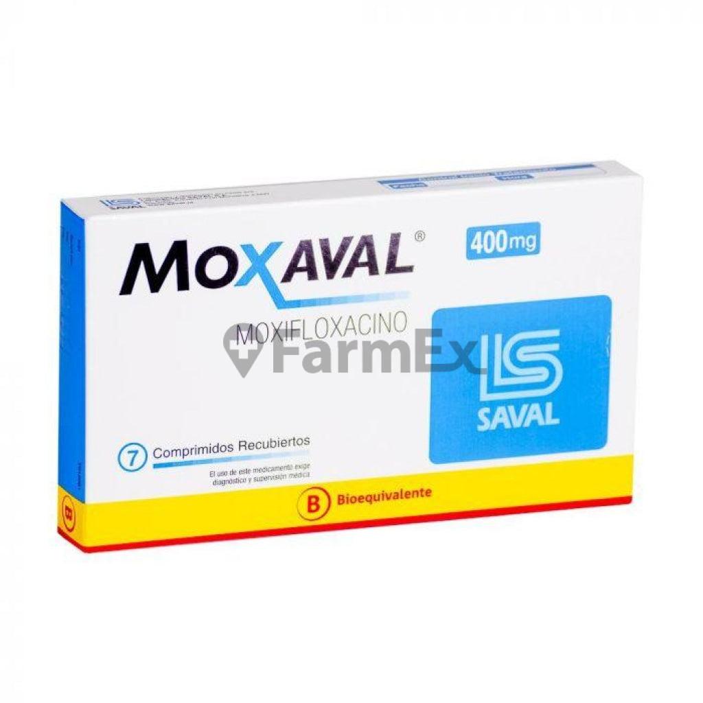 Moxaval 400 mg x 7 comprimidos LAB. SAVAL 