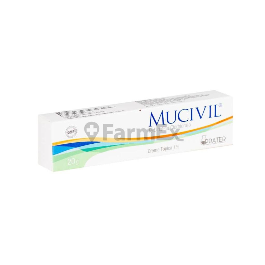 Mucivil Crema x 20 g. PRATER 