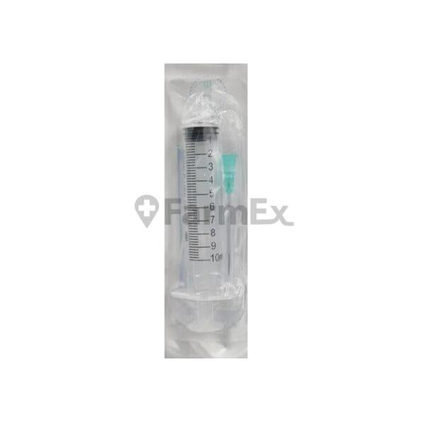 Muncare Jeringa con aguja 21 g x 1 1/2 x 10 mL Munnich Pharma 