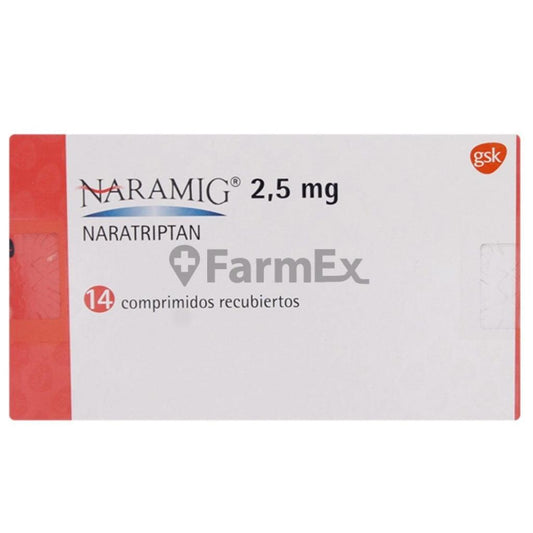 Naramig 2.5 mg x 14 comp (GSK) GSK 
