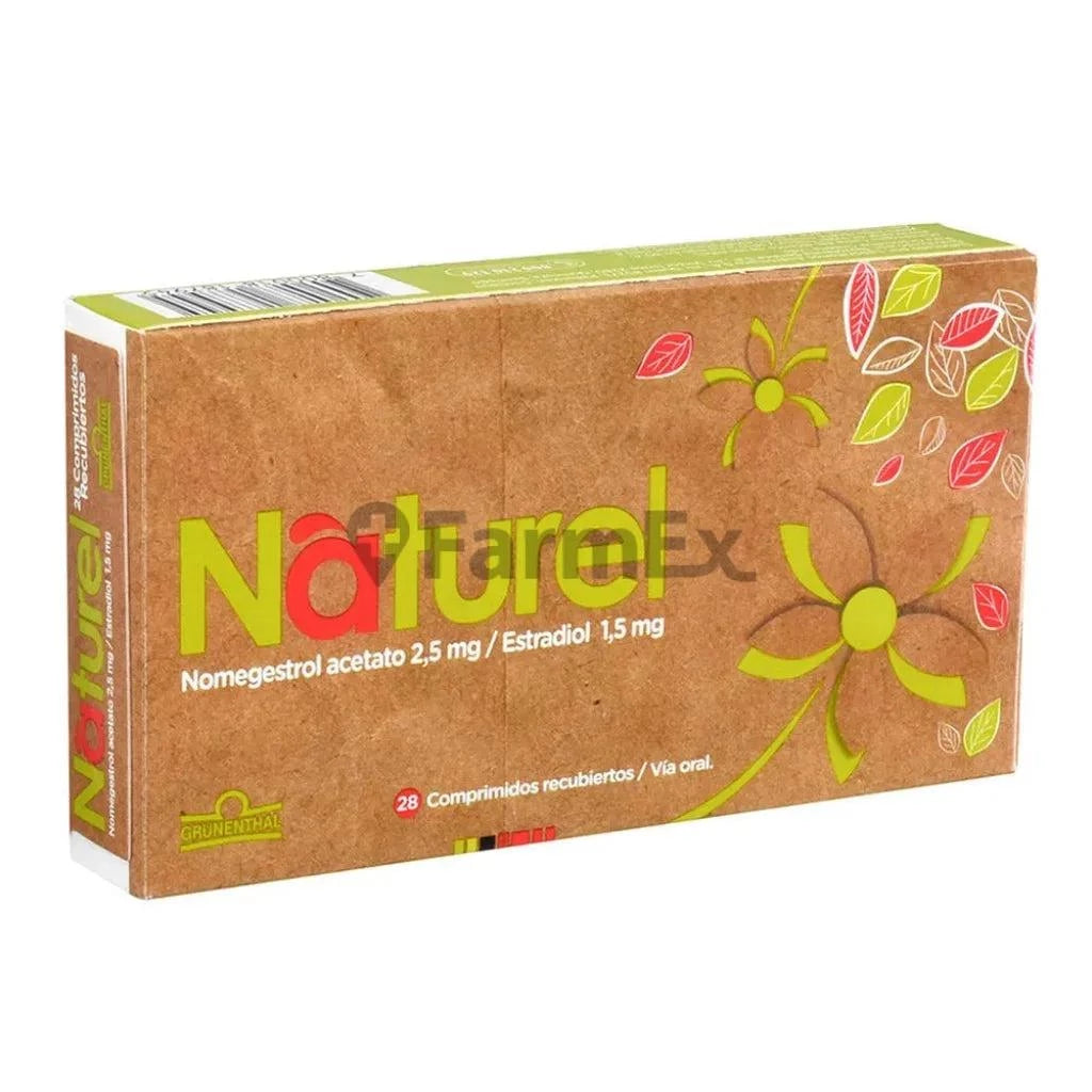 Naturel 2,5 mg / 1,5 mg x 28 comprimidos GRUNENTHAL 