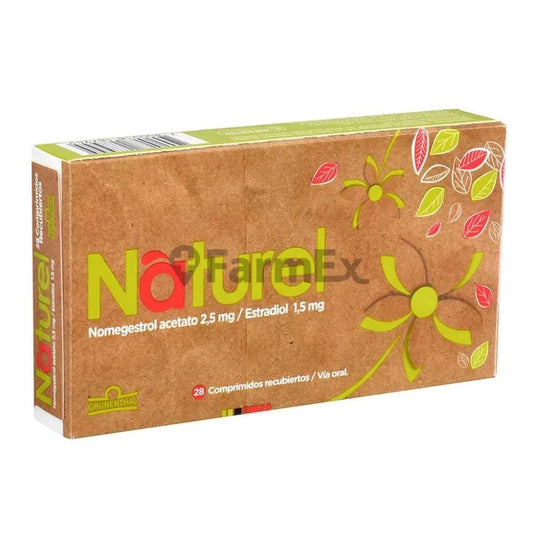 Naturel 2,5 mg / 1,5 mg x 28 comprimidos GRUNENTHAL 