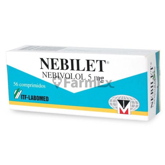 Nebilet 5 mg x 56 comprimidos ITF-LABOMED 