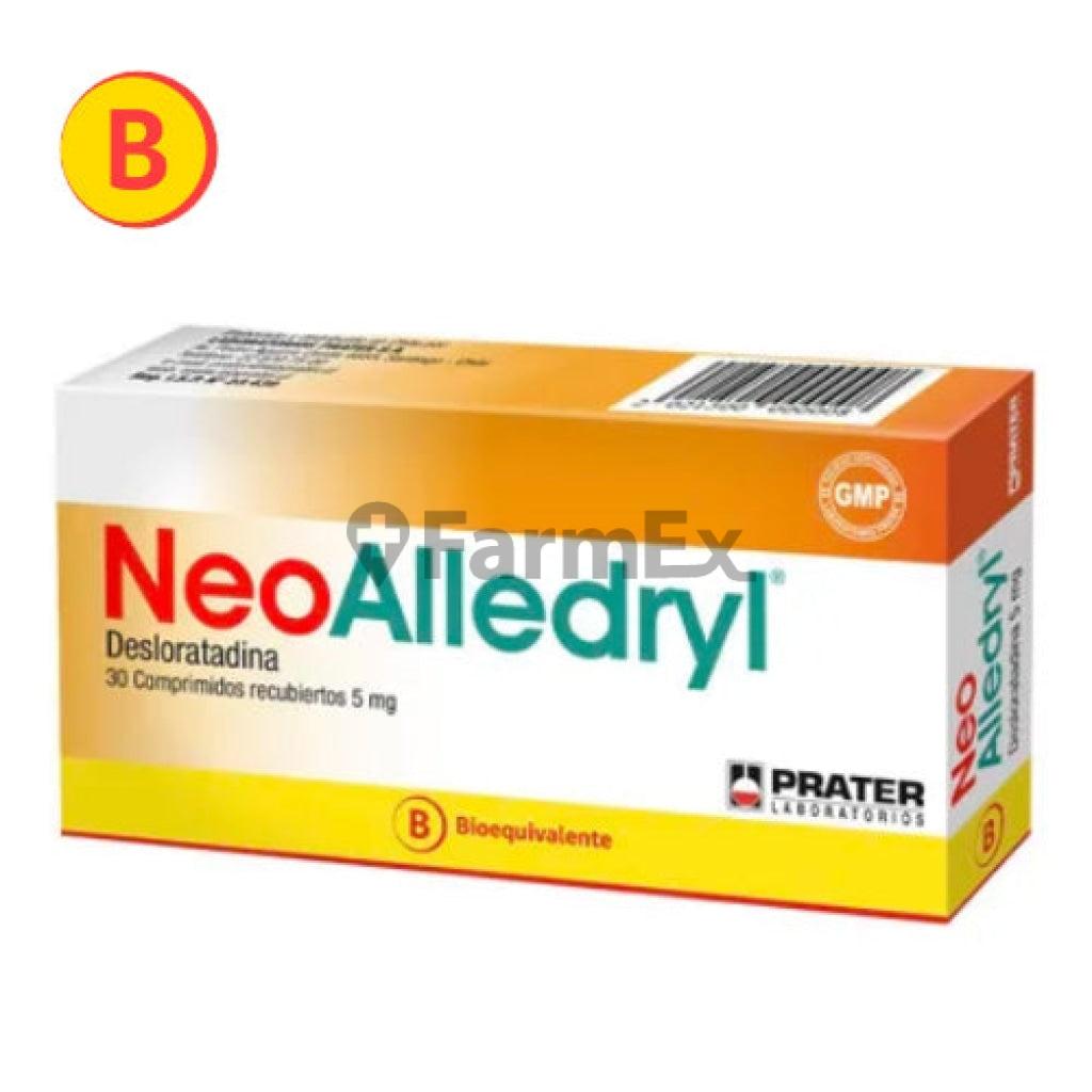 Neo Alledryl 5 mg x 30 comprimidos PRATER 