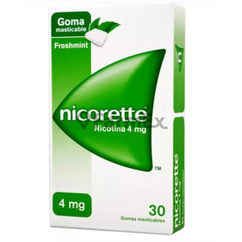 Nicorette 4 mg x 30 gomas masticables