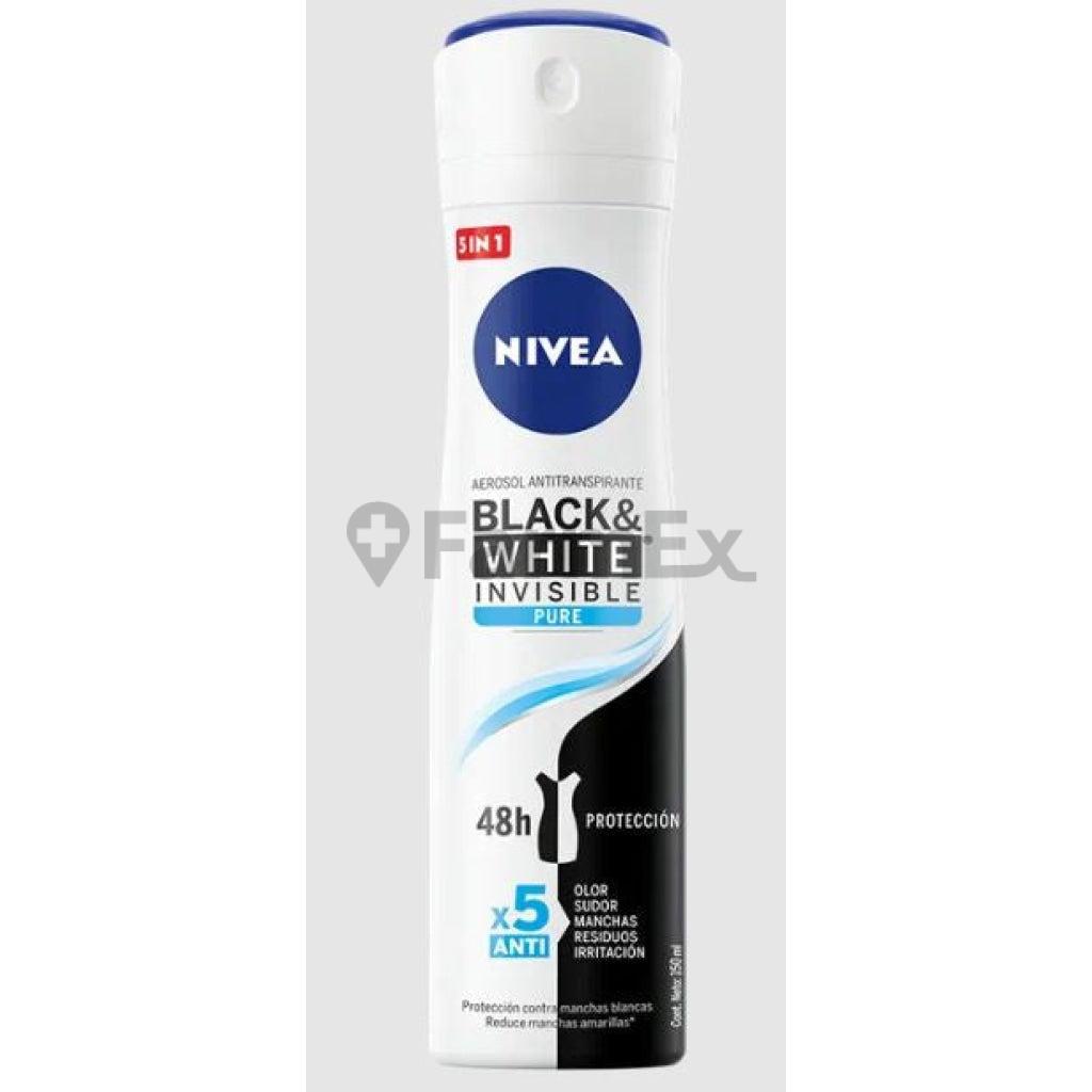 Nivea Black & White "Invisible Pure" x 150 mL BEIERSDORF 