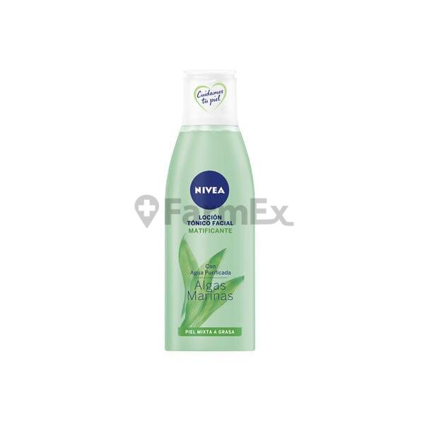 Nivea Loción Tónico Facial "Matificante Algas Marinas" x 200 mL NIVEA 