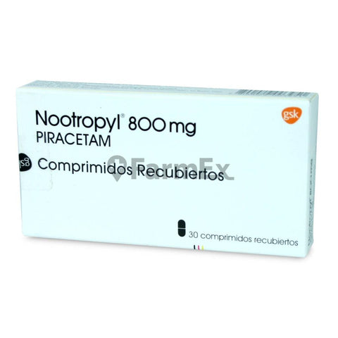 Nootropyl 800 mg x 30 comprimidos