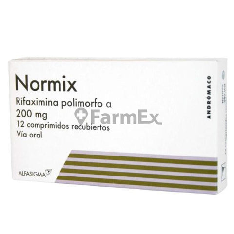 Normix 200 mg x 12 comprimidos