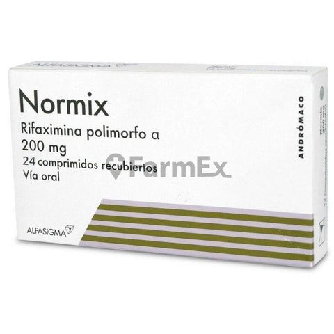 Normix 200 mg x 24 comprimidos "Ley Cenabast"