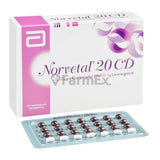 Norvetal 20 CD x 28 comprimidos