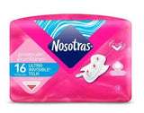 Nosotras Ultra Invisible x 16 toallas