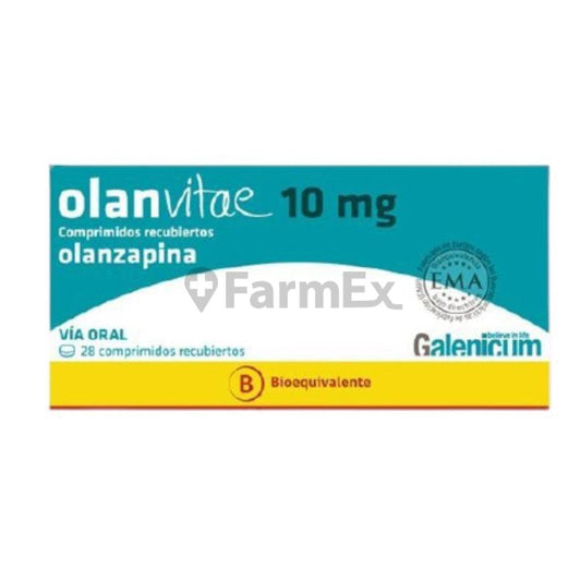 Olanvitae 10 mg x 28 comprimidos GALENICUM 