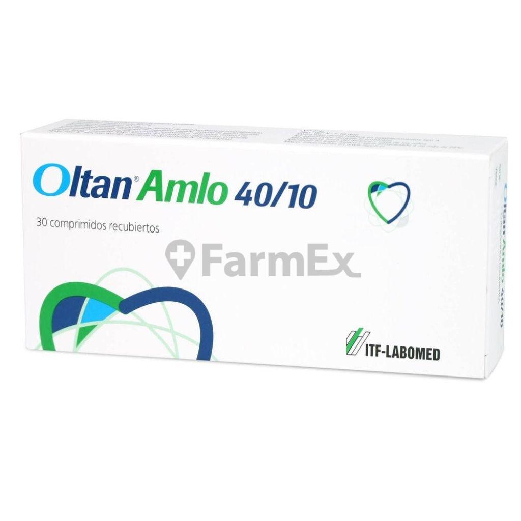 Oltan Amlo 40/10 x 30 Comprimidos Recubiertos (ITF-Labomed) ITF LABOMED 