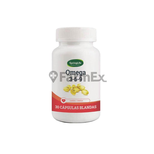 Omega 3-6-9 Cardio / Omega x 30 cápsulas SPRINGLIFE 