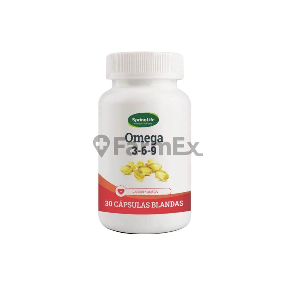 Omega 3-6-9 Cardio / Omega x 30 cápsulas SPRINGLIFE 