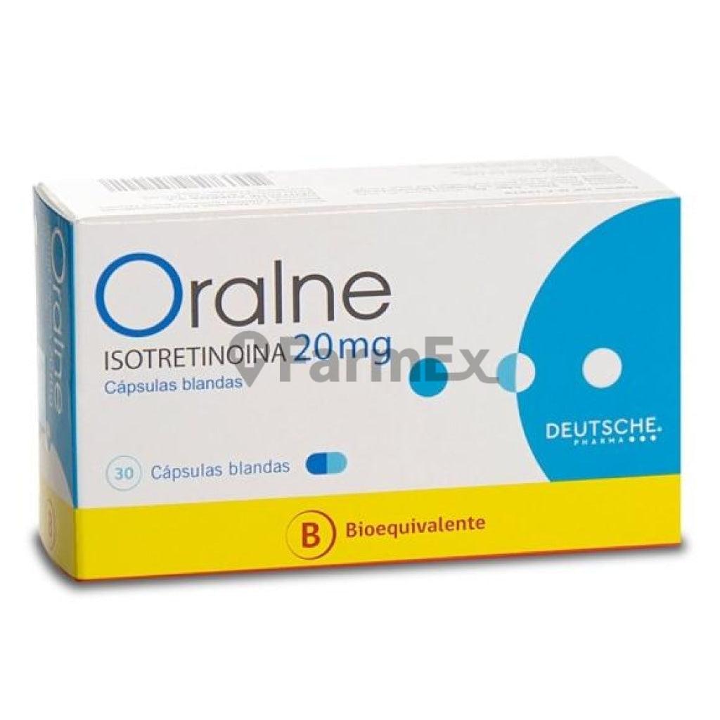 Oralne 20 mg x 30 capsulas (Presentar Receta) Deutsche 