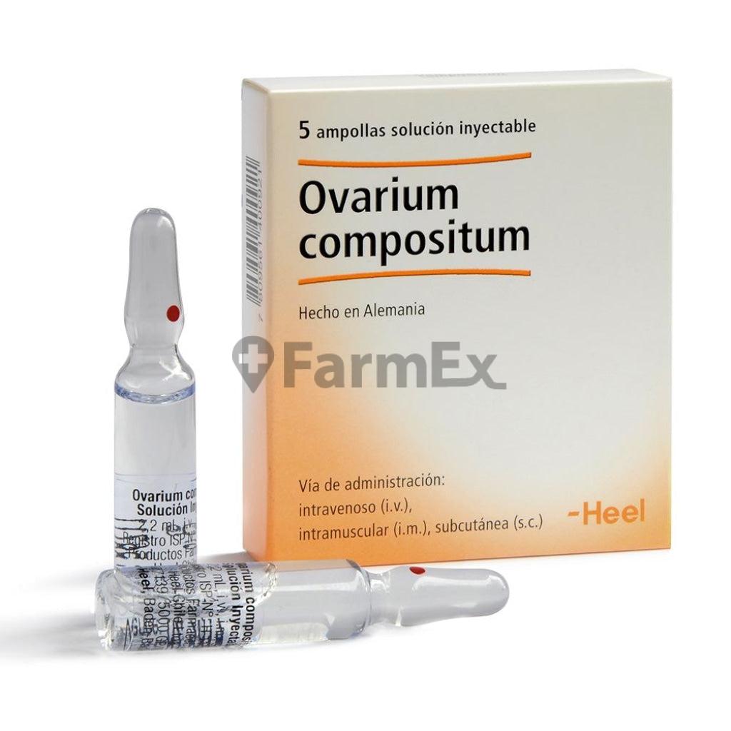 Ovarium compositum Solución Inyectable x 5 ampollas HEEL 