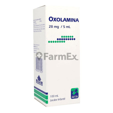 Oxolamina Jarabe Infantil 28 / 5 mL x 100 mL