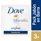 Pack 3 Jabón Dove Original x 90 g cada uno