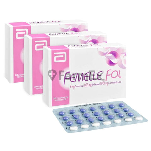 Pack Femelle Fol x 28 comprimidos tratamiento 3 meses
