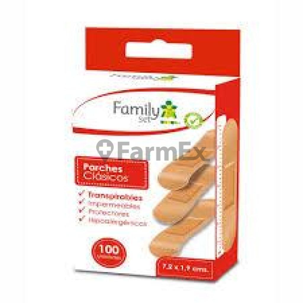 Parches Clasicos x 100 unidades Family Set 
