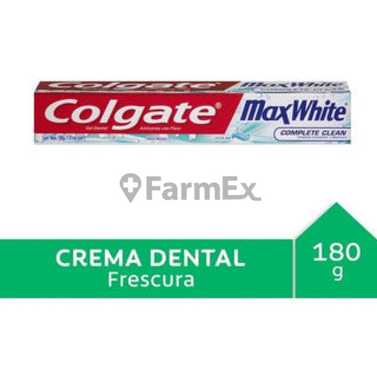 Pasta Dental Colgate "Max White" Complete Clean x 180 g Colgate 